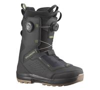 Salomon Snowboard - Snowboard boots - Echo Dual BOA Black/Deep Lichen Green for Men in Wool - Size 10,5 UK Black 10.5 UK