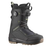 Salomon Snowboard - Snowboard boots - Echo Dual BOA Black/Deep Lichen Green for Men in Wool - Size 11 UK Black 11 UK