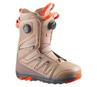 Salomon Snowboard - Snowboard boots - Launch BOA SJ BOA Kelp/Brown Lentil/Dragon Fire for Men - Size 10,5 UK - Beige Beige 10.5 UK