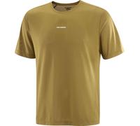 Salomon - Soft and breathable T-shirt - Shakeout Core SS Tee M Brilliant for Men - Size S - Khaki Khaki S