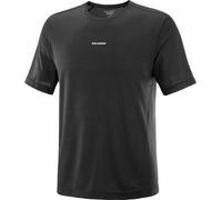 Salomon - Soft and breathable T-shirt - Shakeout Core SS Tee M Deep Black for Men - Size S Black