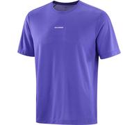 Salomon - Soft and breathable T-shirt - Shakeout Core SS Tee M Liberty for Men - Size S - Purple Purple S