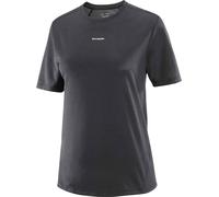 Salomon - Soft and breathable T-shirt - Shakeout Core SS Tee W Deep Black for Women - Size L Black