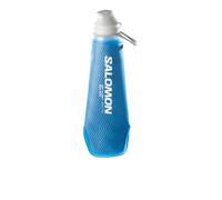 Salomon Soft Flask 400ml/13oz Insulated 42 Unisex Hydration Accessory, Ideal temperature, Comfort on the move, Versatile practicality, Clear Blue
