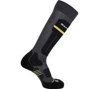 SALOMON Spark Unisex Socks Hiking Walking Ski Snowboarding, Warmth, Comfort, and Stays in place, Black, 35-5
