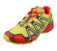 Salomon Speedcross 3 Unisex Running Trainers in Yellow Red - 7.5 UK