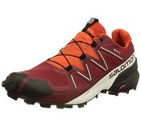 Salomon Speedcross 5 Gore-Tex Men's Trail Running Shoes, Weather protection, Aggressive grip, and Precise fit, Biking Red, 6.5