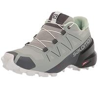 Salomon Speedcross 5 Women's Trail Running Shoes, Grip, Stability, and Fit, Wrought Iron, 4