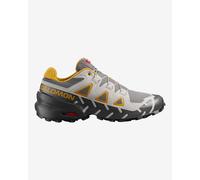 Salomon Speedcross 6 20 Years Q2 Shoes Grey White Yellow - 8UK