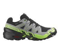 SALOMON Speedcross 6 Gore-tex - Men - Black / Grey / Green - size 6.5- model 2025 6.5