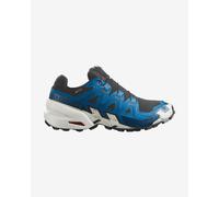 Salomon - Men's GORE-TEX® trail running shoes - Speedcross 6 GTX Black/Mykonos Blue for Men - Size 12 UK Blue 12 UK
