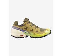 Salomon Speedcross 6 GORE-TEX Shoes Golden Brown Blue Yellow - 41(1/3)