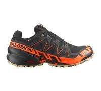 Salomon - Trail running shoes in GORE-TEX - Speedcross 6 GTX M Black/Shocking Orange for Men - Size 7,5 UK Black 7.5 UK
