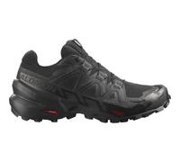 Salomon - Trail Running Shoes - Speedcross 6 Gtx W Black/Black/Phantom for Women 3.5 UK