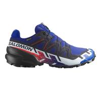 SALOMON Speedcross 6 Gtx Equipe - Men - Blue / White / Red - size 9- model 2025 9