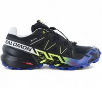 SALOMON Speedcross 6 Gore-tex - Men - Black / Blue / Yellow - size 12- model 2024 12