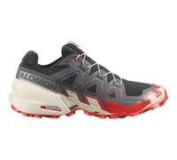 Salomon - Men's trail running shoes - Speedcross 6 Black/Fird/Almilk for Men - Size 8,5 UK - Grey Grey 8.5 UK