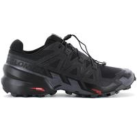 Salomon - Trail Running Shoes - Speedcross 6 Black/Black/Phantom for Men Black 8.5 UK
