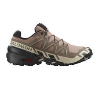 Salomon - Trail running shoes - Speedcross 6 M Natural/Black for Men - Size 9,5 UK - Brown Brown 9.5 UK