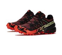 Salomon - Trail running shoes - Speedcross 6 Rum Raisin/Cherry Tomato/Cognac for Men - Size 8 UK - Burgundy Burgundy