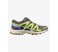 Salomon Speedcross ClimaSalomon Waterproof shoes Khaki Green Blue Yellow Kids - 37