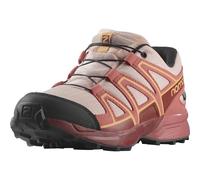 Salomon Speedcross Climasalomon™ Waterproof Unisex Kids Trail Running Shoe, English Rose Cow Hide Cantaloupe, 1 UK