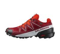 SALOMON Speedcross Gore-Tex Waterproof Men's Trail Running Shoes Grip, Waterproof, Aggressive Grip, Waterproof and Precise fit, Red Dahlia, 8.5