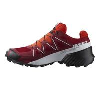 SALOMON Speedcross Gore-Tex Waterproof Men's Trail Running Shoes Grip, Waterproof, Aggressive Grip, Waterproof and Precise fit, Red Dahlia, 8.5