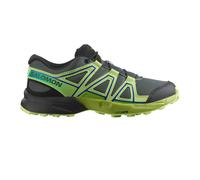 Salomon Unisex Kids Speedcross Trail Running Shoe, Urban Chic Sharp Green Dark Citron, 5 UK
