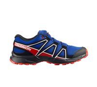 Salomon Speedcross Junior Trail Running Shoes | UK J1 in Surf The Web/Fiery Red
