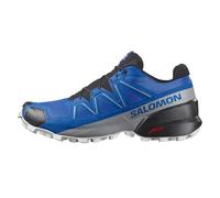 Salomon Men's Speedcross Trail Running Shoes, Lapis Blue Black White, 9.5 UK