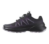Salomon Women's Speedcross Peak Running Shoe, Black Nightshade Orchid Petal, 3.5 UK