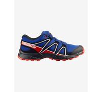 Salomon Speedcross Shoes Electric Blue Red Black Kids - 33