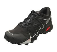 Salomon Speedcross Vario 2 Men's Trail Running Shoes, Hard and soft surface grip, Foothold, and Protection, Black, 7.5