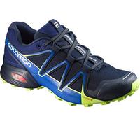 Salomon Speedcross Vario 2 Men's Trail Running Shoes, Hard and soft surface grip, Foothold, and Protection, Navy Blazer, 8