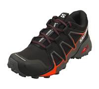 Salomon Speedcross Vario 2 Womens Running Trainers in Black Red - 7 UK