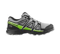 Salomon Speedcross Waterproof Junior Trail Running Shoes | UK J4 in Alloy/Black
