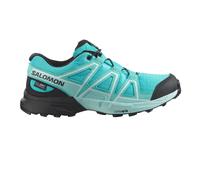 Salomon Speedcross Waterproof Junior Trail Running Shoes | UK J5 in Blue Curacao/Black