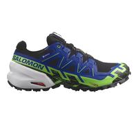 SALOMON Spikecross 6 Gore-tex - Men - White / Blue / Green - size 7.5- model 2024 7.5