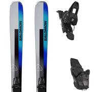SALOMON Stance 80 + M10 Gw - Men - Grey / Blue / Black - size 185- model 2025 185