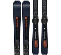 Salomon Stance 80 M10 GW Skis, 185cm Dark Blue/Red/Black 2021