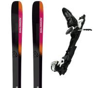 SALOMON Stance 96 - Men - Black / Pink / Orange - size 176- model 2025 176