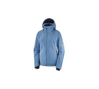 SALOMON The Brilliant Jacket W Women's Jacket, womens, Jacket, LC1385200, copen blue/autumn blaze, S