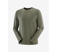 Salomon Trackline Long Sleeve T-Shirt Forest Green - L