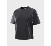 Salomon Trackline Short Sleeve T-Shirt Black Women - XL