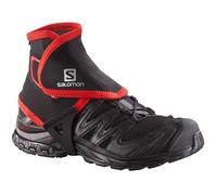 Salomon Trail Gaiters High Unisex Ankle Gaiters, Perfect for Hiking, Black, Large