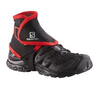 Salomon Trail Gaiters High Unisex Ankle Gaiters, Perfect for Hiking, Black, Small