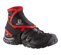 Salomon Trail Gaiters High Unisex Ankle Gaiters, Perfect for Hiking, Black, Large