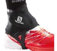 Salomon Trail Gaiters Low Unisex Hiking Walking Trail Running Gaiters, Ease of Use, Durability, and Protection, Black, M