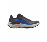 Salomon - Trail running shoes - Genesis M Black / French Blue / Cherry Tomato for Men - Size 7,5 UK Black